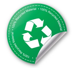 100% Recycled Material